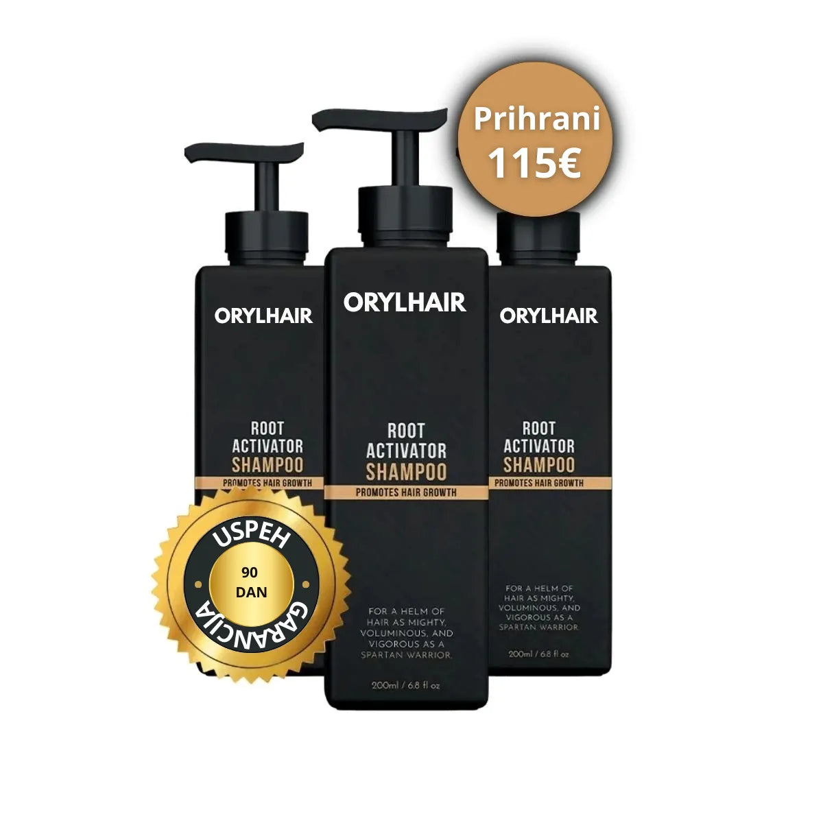 Orylo™ RootBoost šampon za regeneracijo las