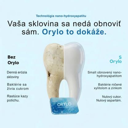 Žuvačka na bielenie zubov