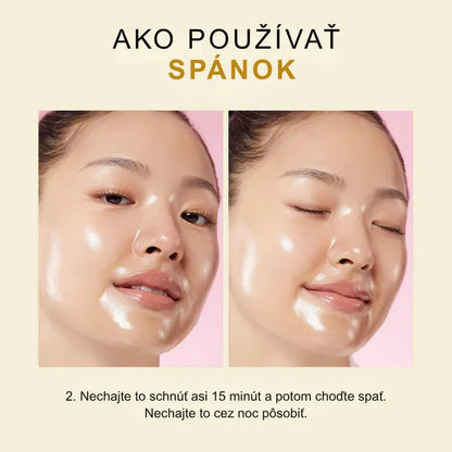 Maska s kyselinou kojovou a kurkumou